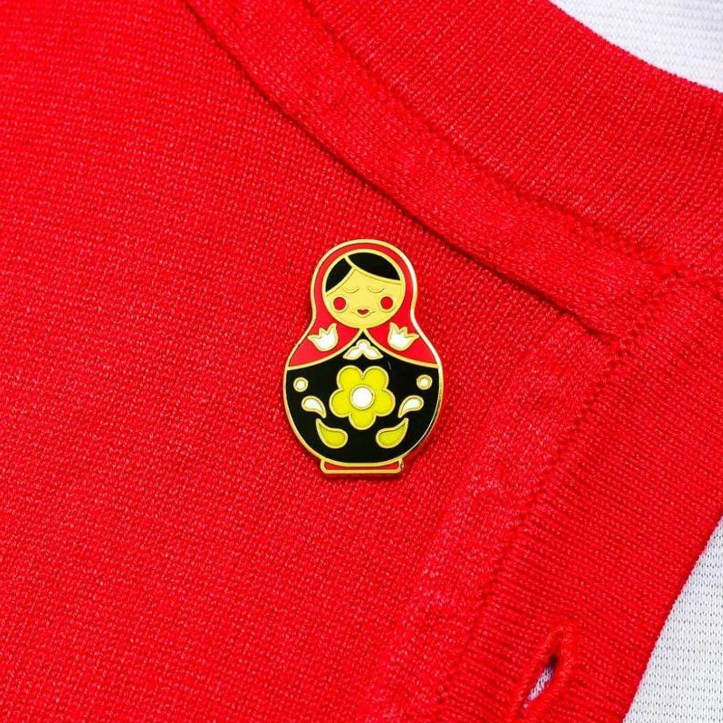Erstwilder Matryoshka Memories Medium Enamel Pin^ Enamel Pins