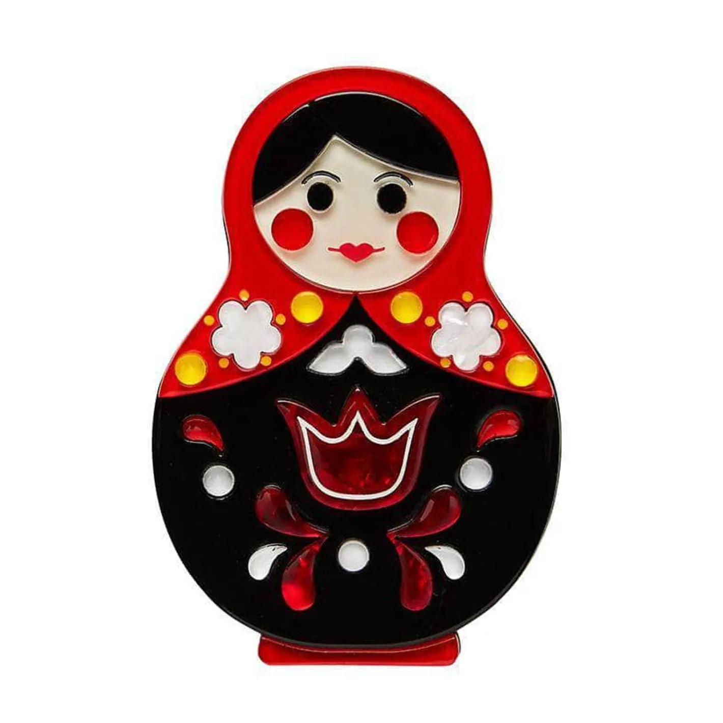Erstwilder Matryoshka Memories Toy Brooch^ Brooches
