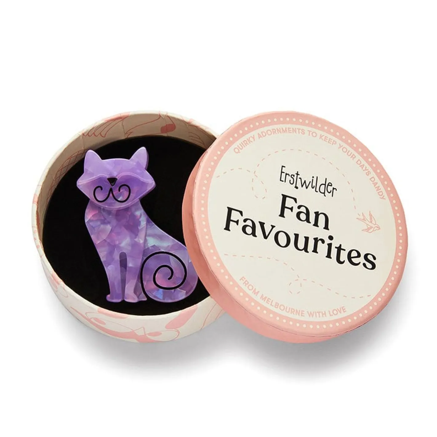 Erstwilder Maude Cat Brooch^ Brooches
