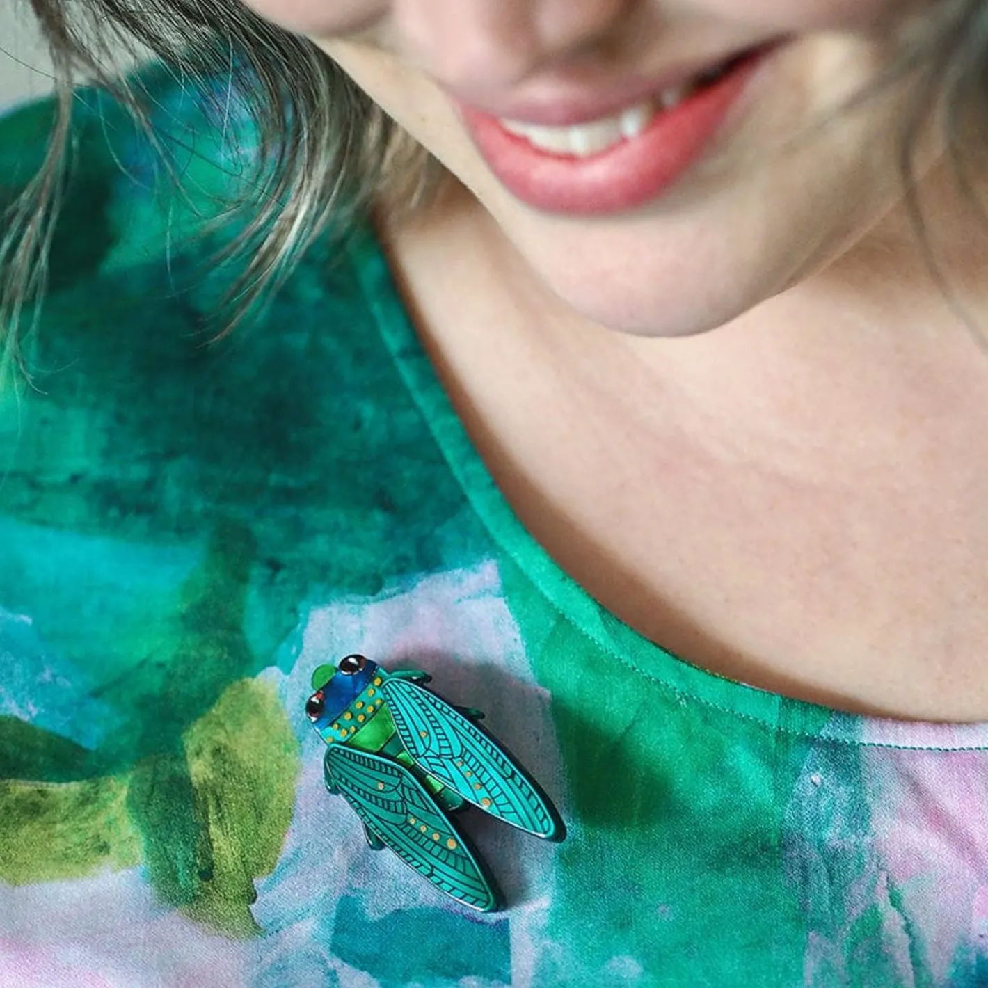 Erstwilder Melodic Moments Cicada Brooch^ Brooches