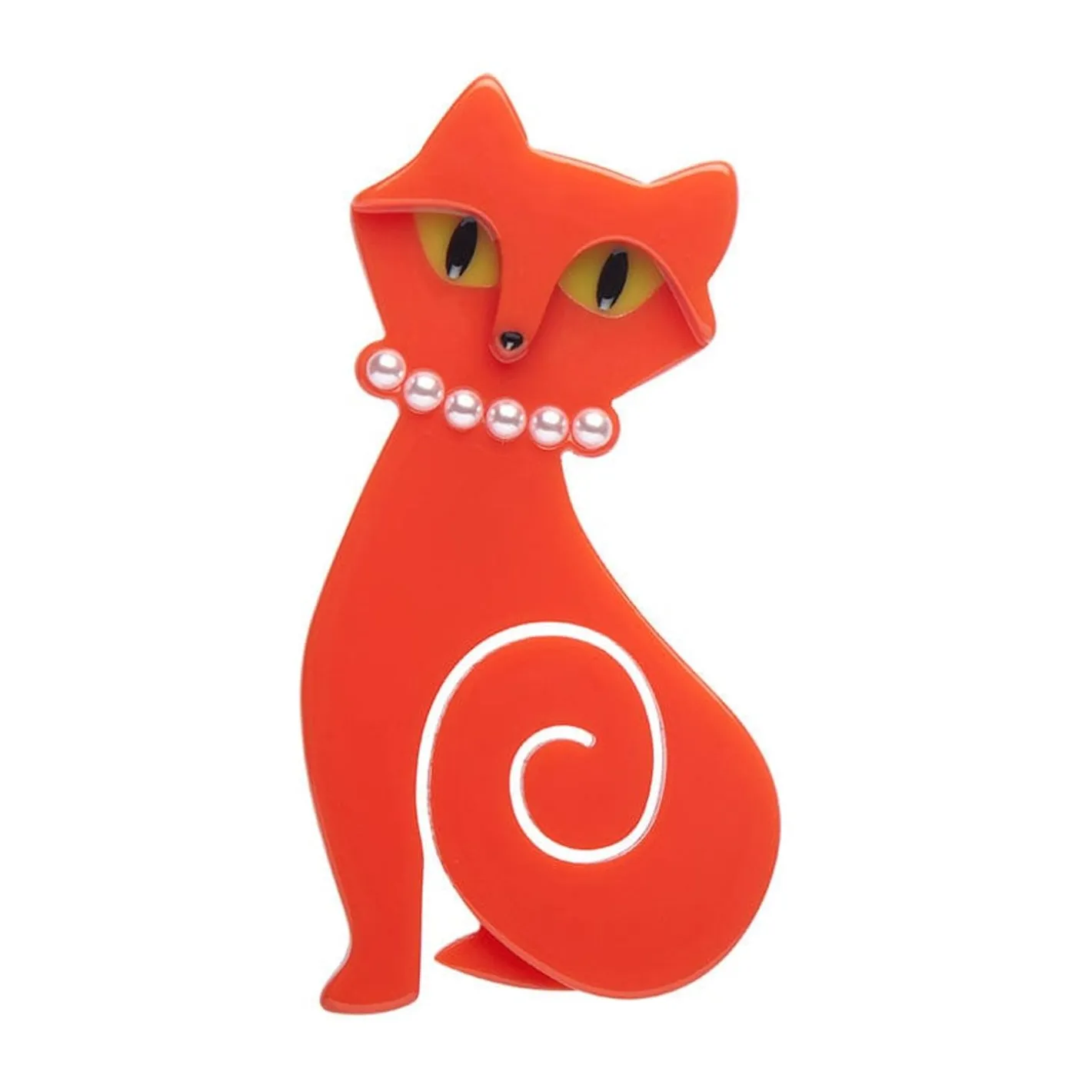 Erstwilder Meow At Midnight Brooch^ Brooches