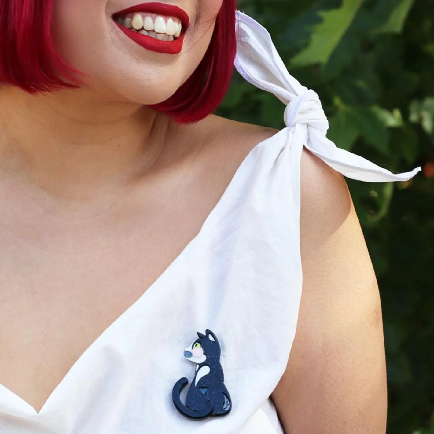 Erstwilder Meow Meow Brooch^ Brooches
