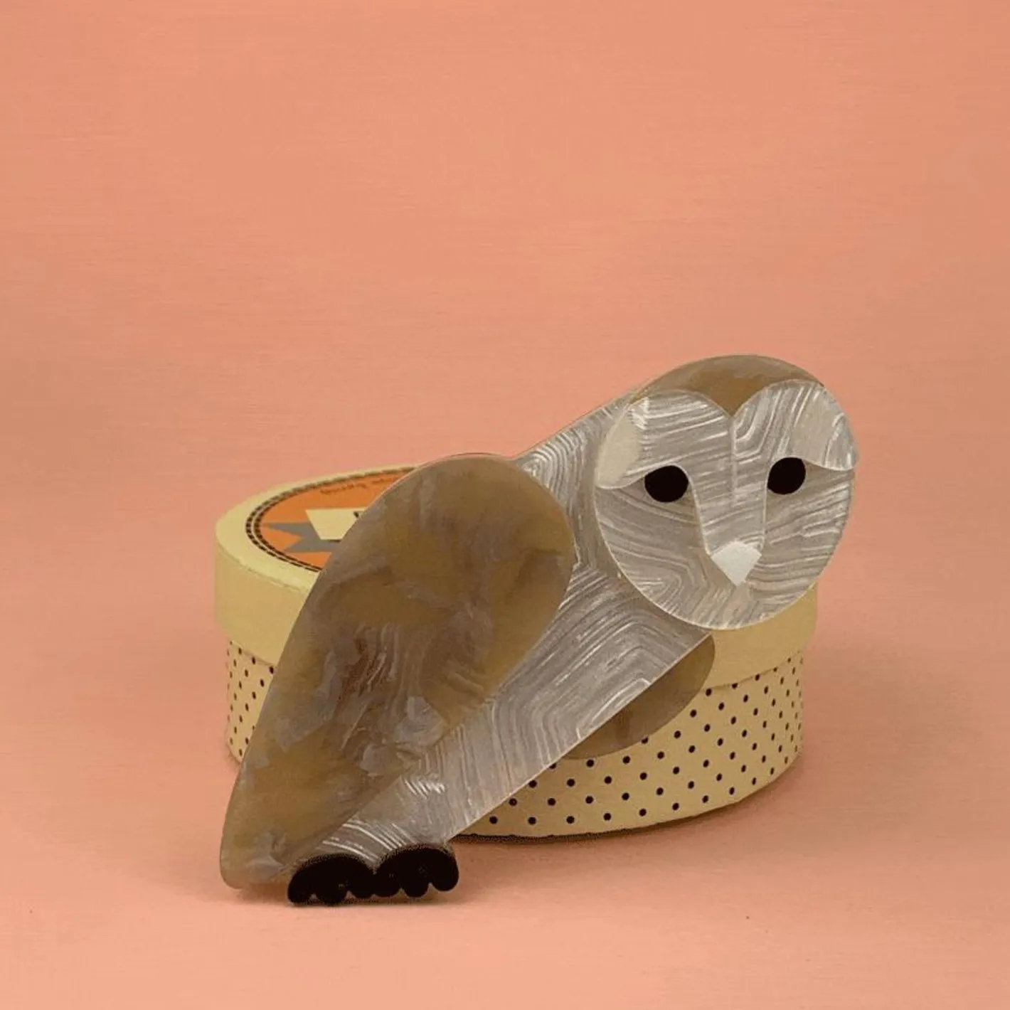 Erstwilder Miah Masked Owl Brooch^ Brooches