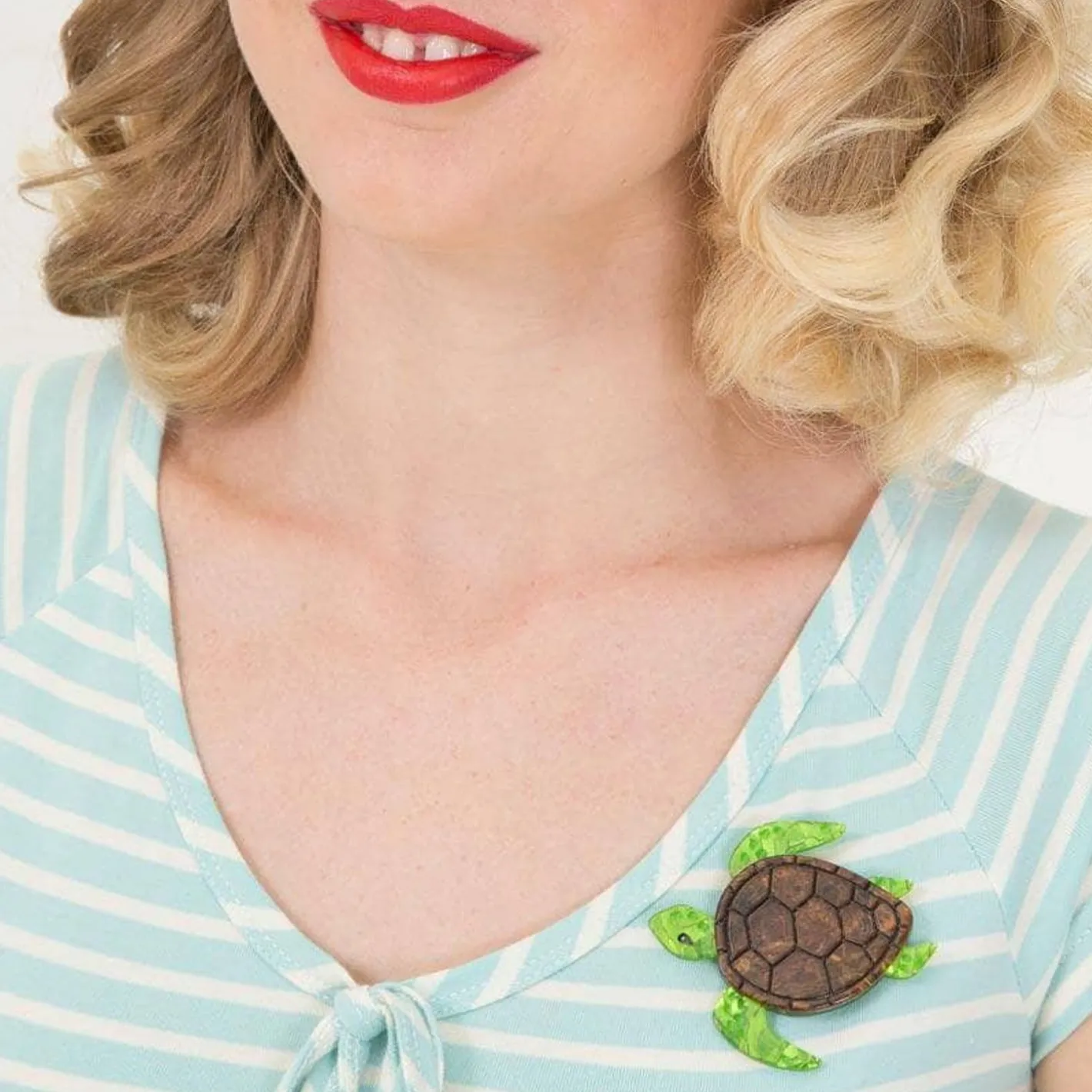 Erstwilder Michelle Sea Turtle Brooch^ Brooches