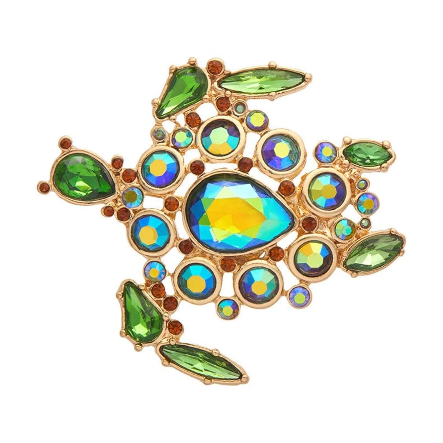 Erstwilder Michelle Stone Set Crystal Brooch^ Brooches