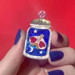 Erstwilder Midnight Eternal Mini Brooch^ Brooches