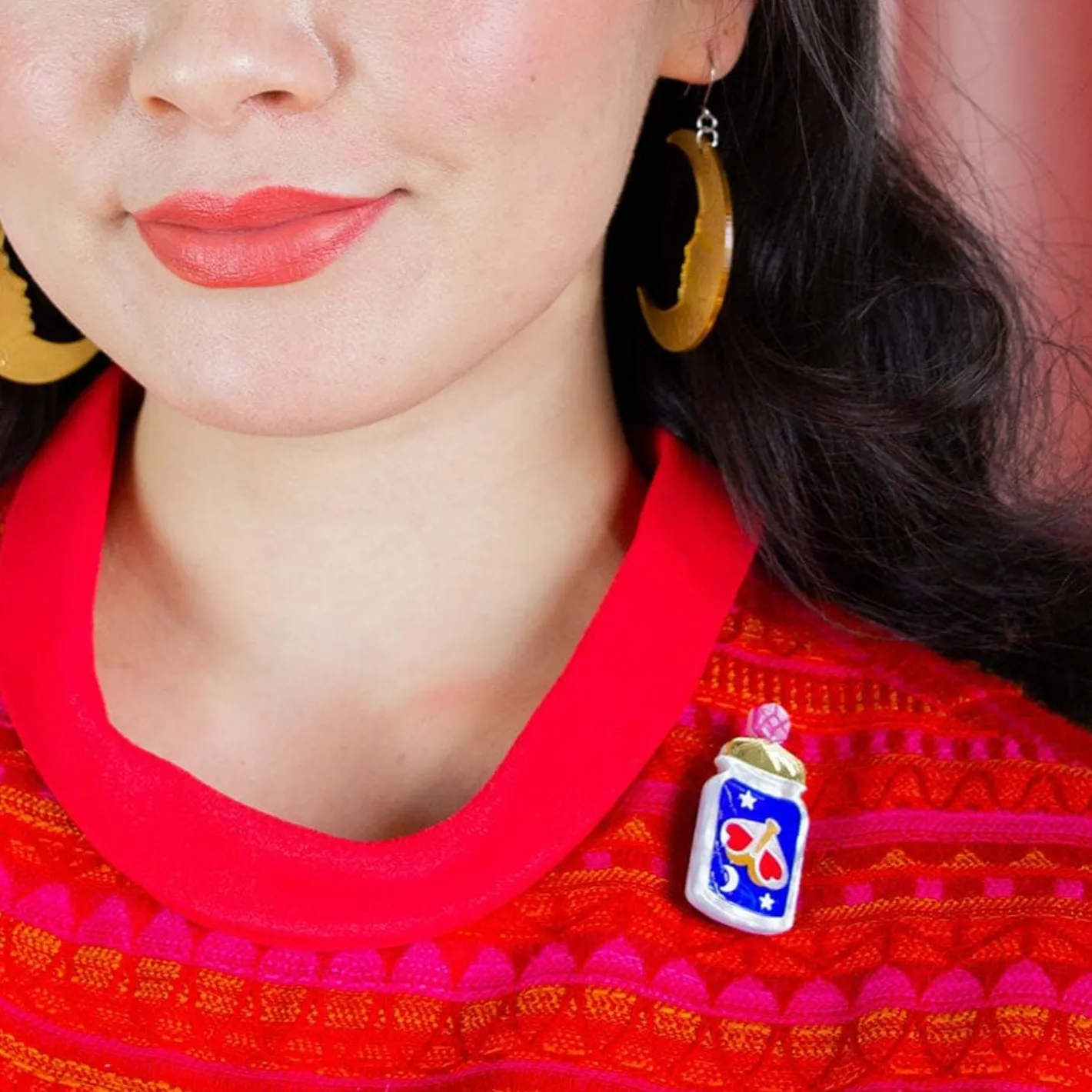 Erstwilder Midnight Eternal Mini Brooch^ Brooches