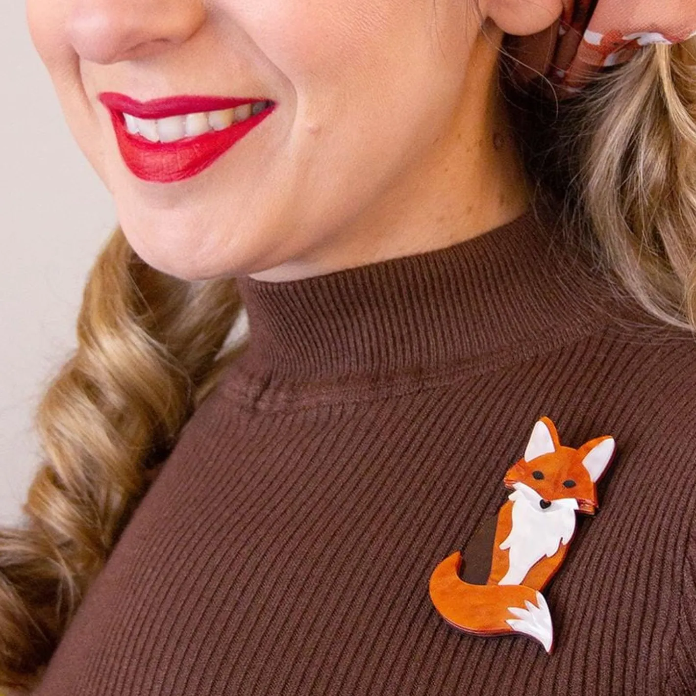 Erstwilder Mini Mulder Brooch^ Brooches
