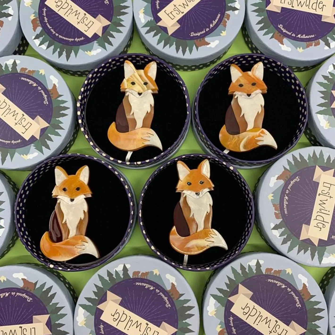 Erstwilder Mini Mulder Brooch^ Brooches