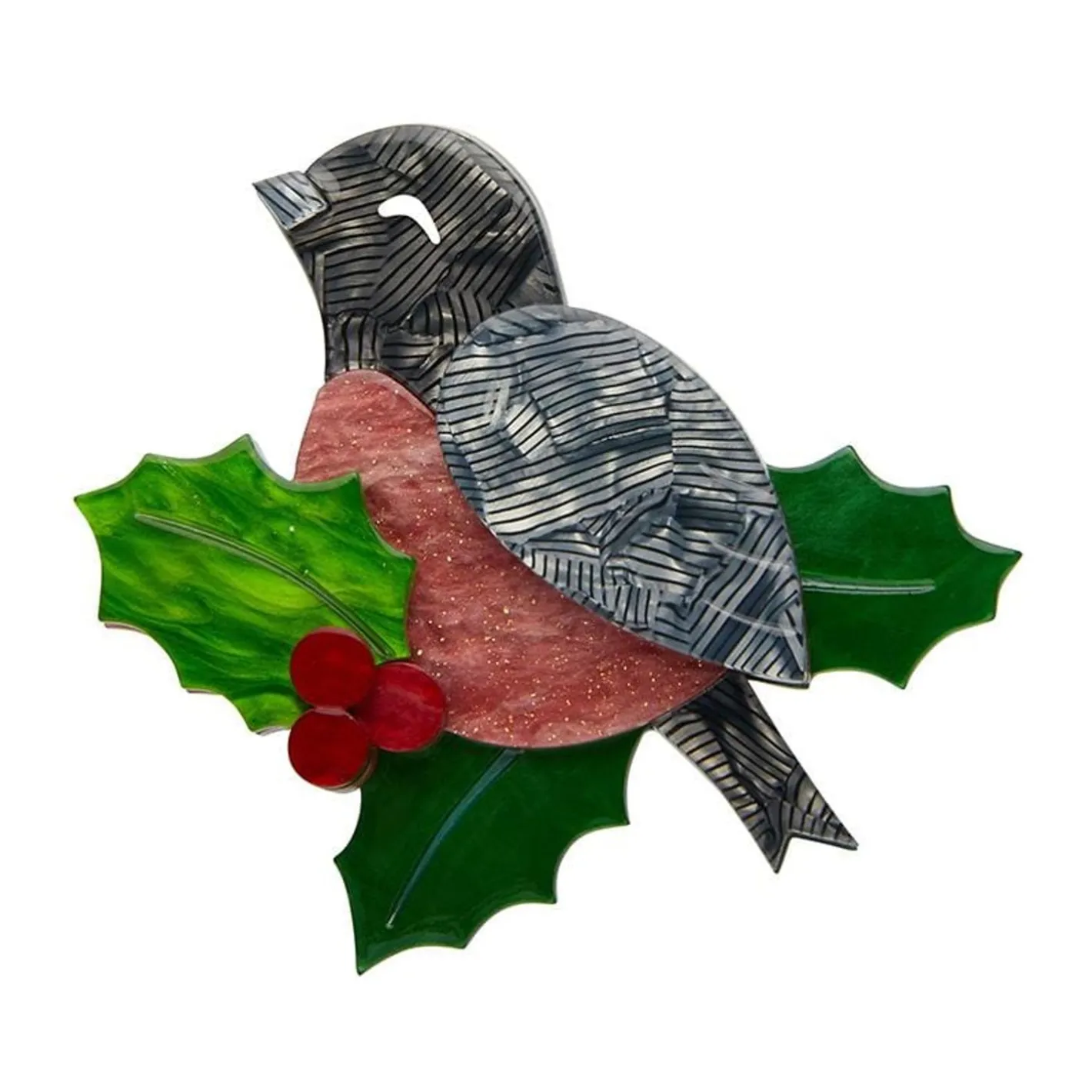 Erstwilder Miss Mistletoe Brooch^ Brooches