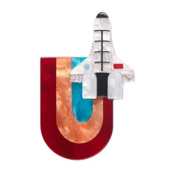 Erstwilder Mission To The Moon Brooch^ Brooches