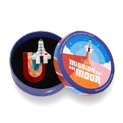 Erstwilder Mission To The Moon Brooch^ Brooches