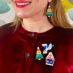Erstwilder Modern Holiday Mystery Mini Brooch - 3 Pack^ Brooches
