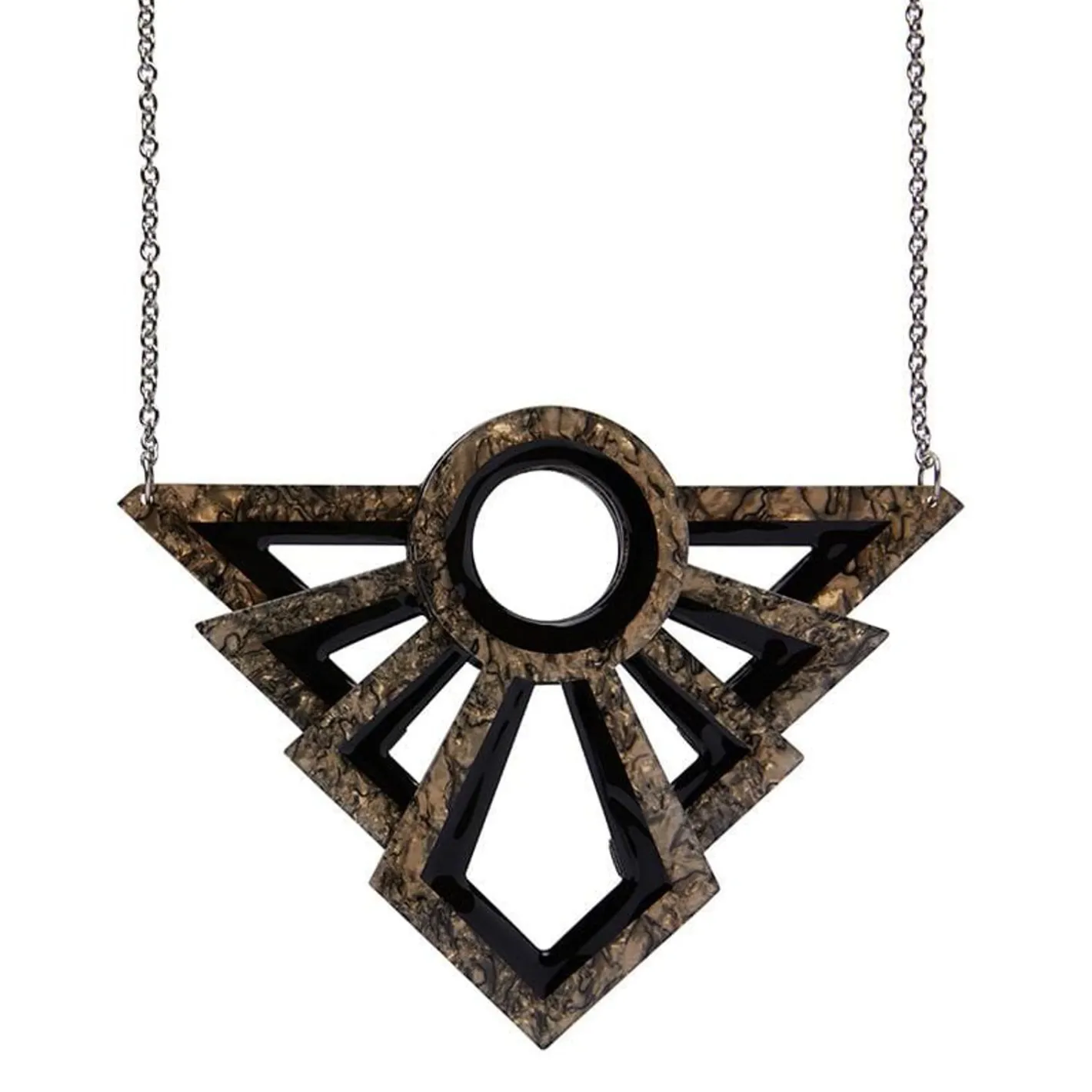 Erstwilder Modernist Motif Necklace^ Necklaces