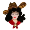 Erstwilder Montana Belle Brooch^ Brooches