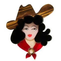 Erstwilder Montana Belle Brooch^ Brooches