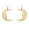 Erstwilder Moon Mirror Drop Earrings - Gold^ Essential Earrings