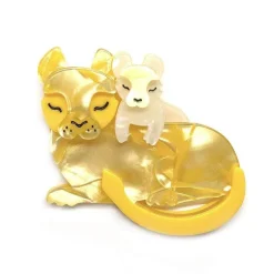 Erstwilder Mother Cub Love Lion Brooch^ Brooches