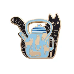Erstwilder Mouse Tea Enamel Pin^ Enamel Pins