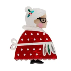 Erstwilder Mrs. Clause Brooch^ Brooches