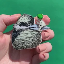 Erstwilder Mrs. Kookaburra Brooch^ Brooches