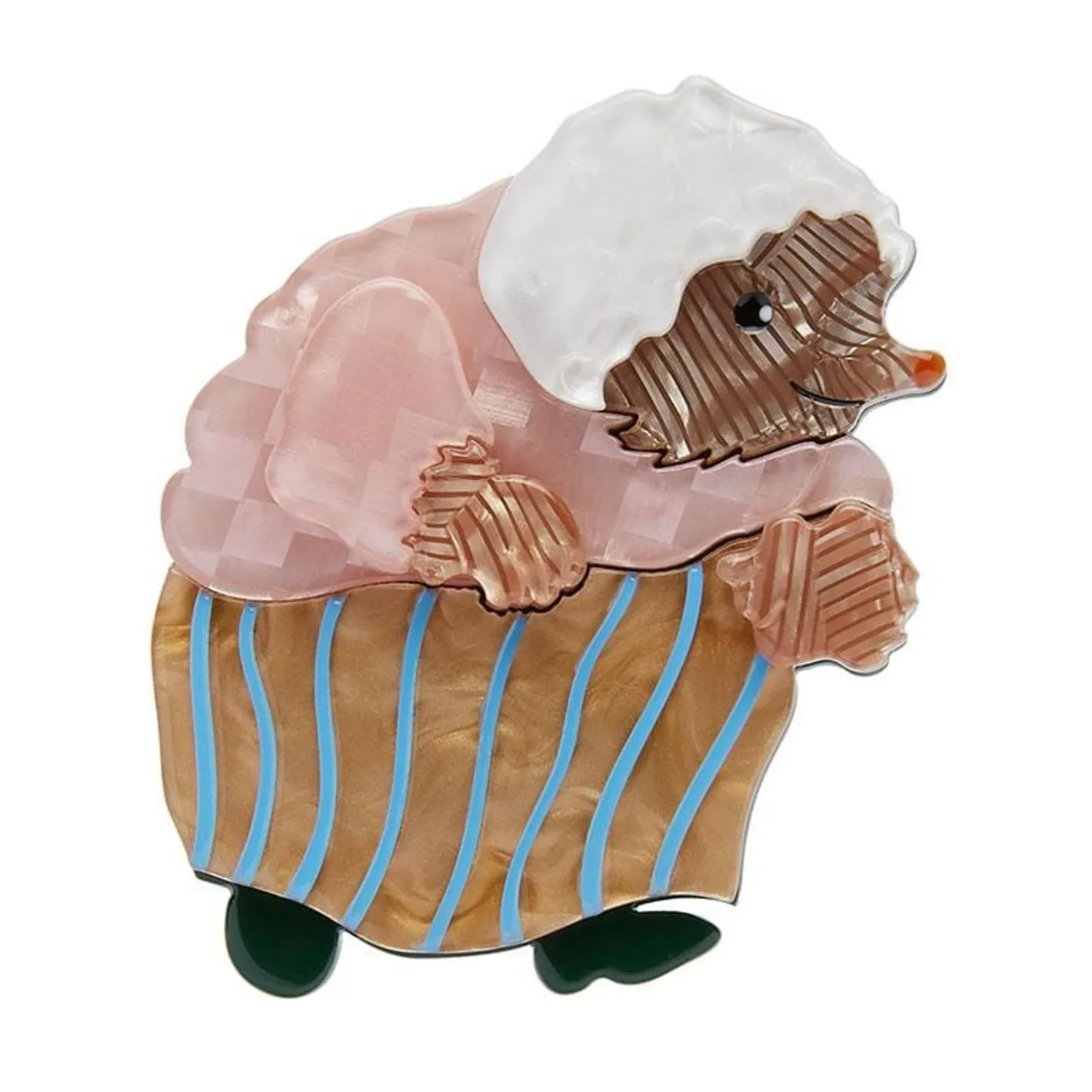 Erstwilder Mrs. Tiggy-Winkle Brooch^ Brooches