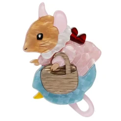 Erstwilder Mrs. Tittlemouse Brooch^ Brooches