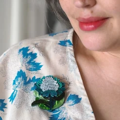 Erstwilder Mythical Blue Waratah Brooch^ Brooches