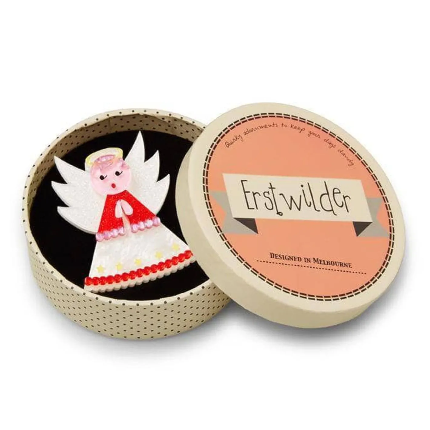 Erstwilder Nanna'S Little Angel Brooch^ Brooches