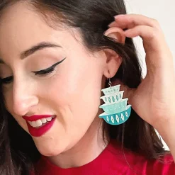 Erstwilder Nanna'S Prized Diamond Bowls Earrings^ Earrings