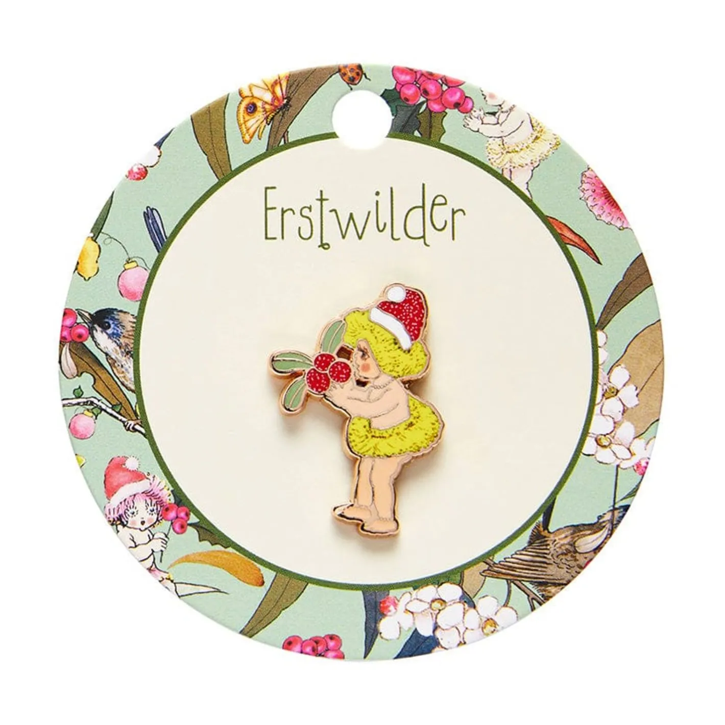 Erstwilder Native Berries Christmas Enamel Pin^ Enamel Pins