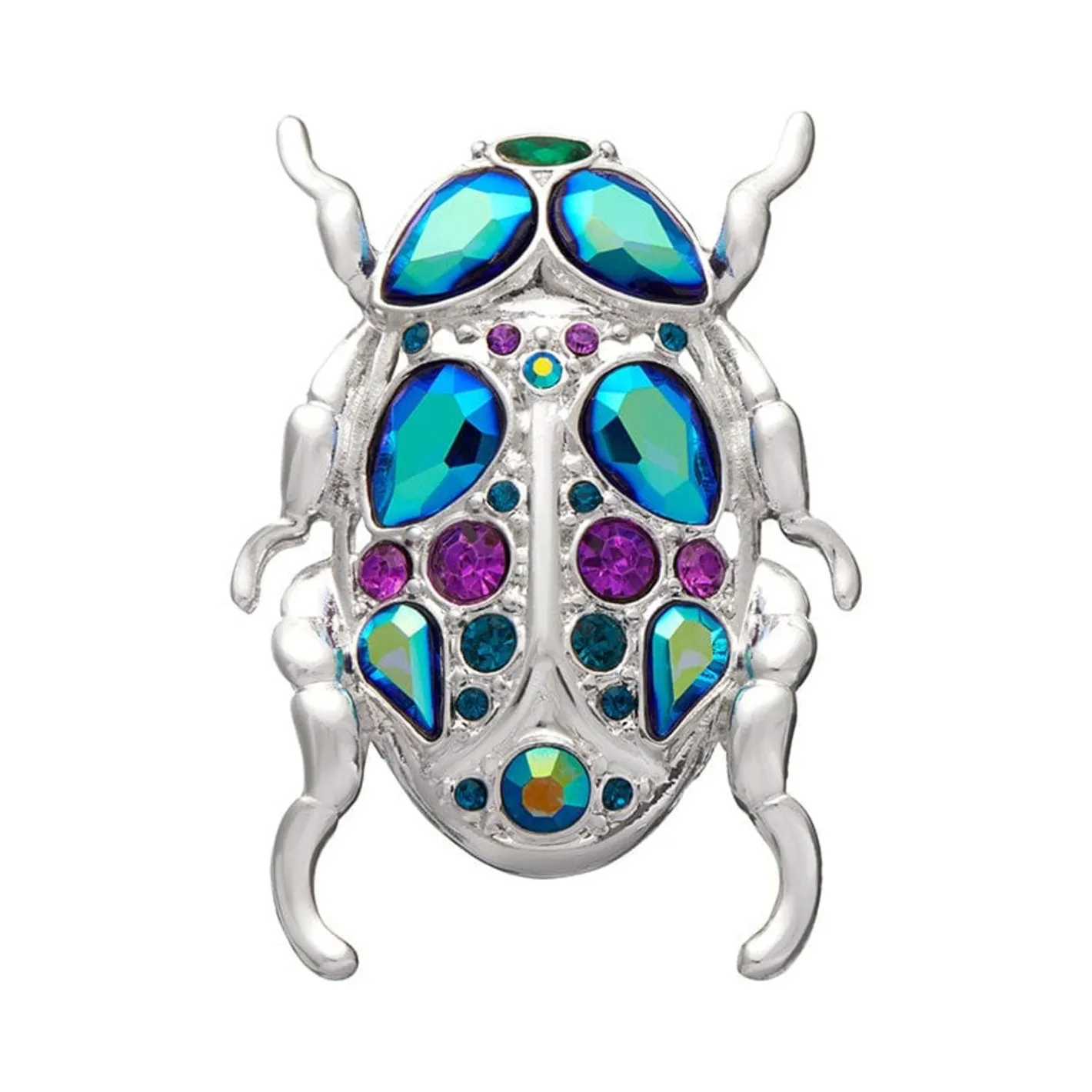 Erstwilder Nature'S Noel Stone Set Crystal Brooch^ Brooches