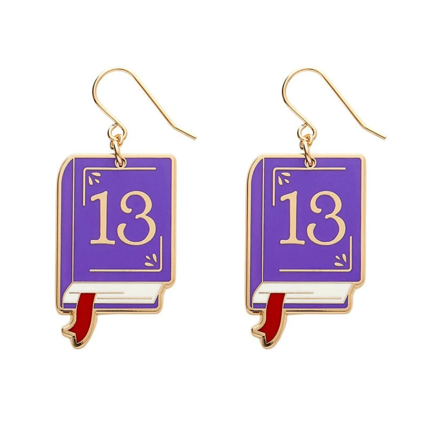 Erstwilder Next Chapter Enamel Drop Earrings^ Enamel Earrings