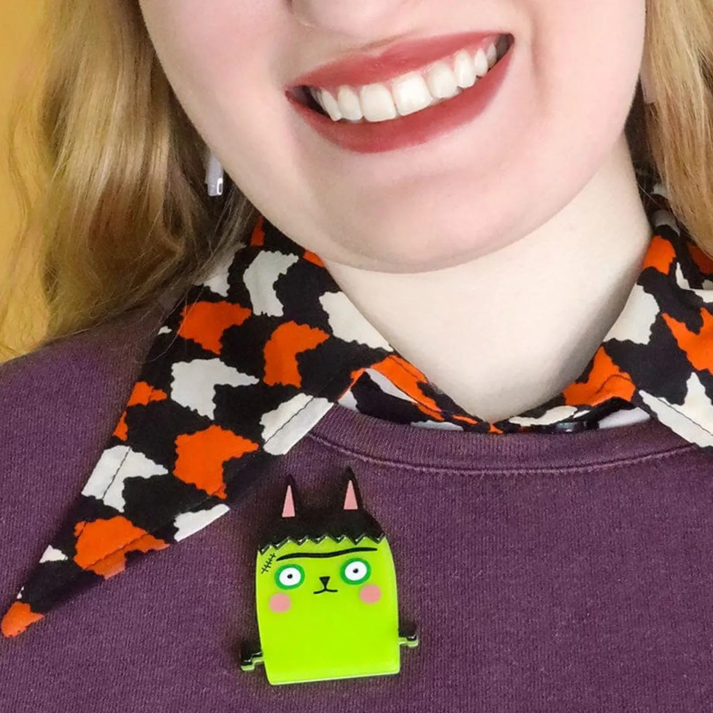 Erstwilder Night Of The Living Cat Brooch^ Brooches
