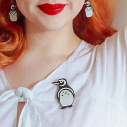 Erstwilder Northside Wanderer Penguin Brooch^ Brooches