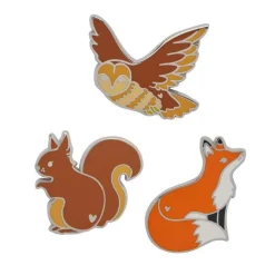 Erstwilder Obsequious Owl Enamel Pin^ Enamel Pins