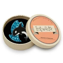 Erstwilder Olinda The Honorable Orca Brooch^ Brooches