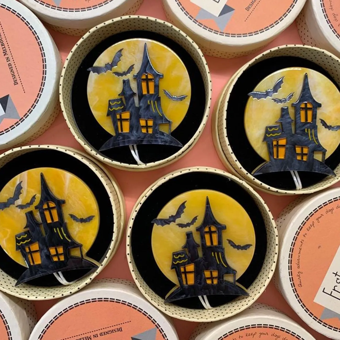 Erstwilder On Haunted Hill Brooch^ Brooches