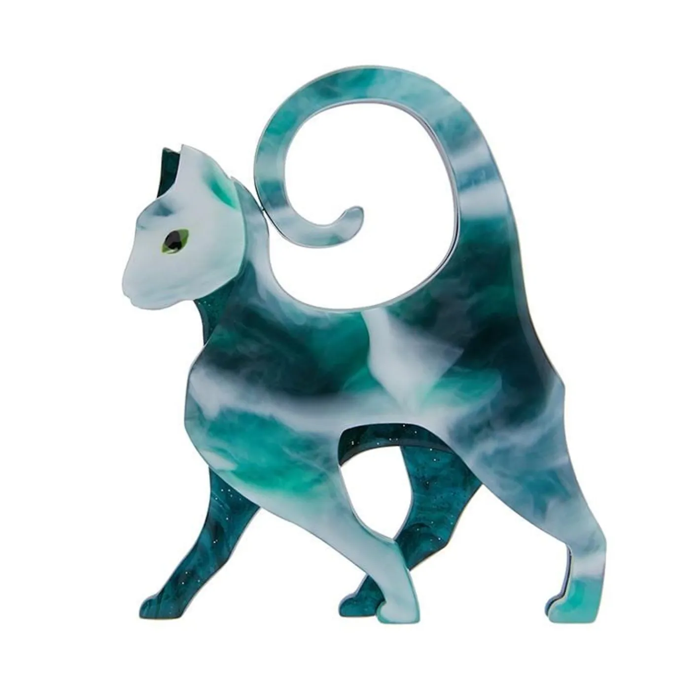 Erstwilder On The Prowl Cat Brooch^ Brooches