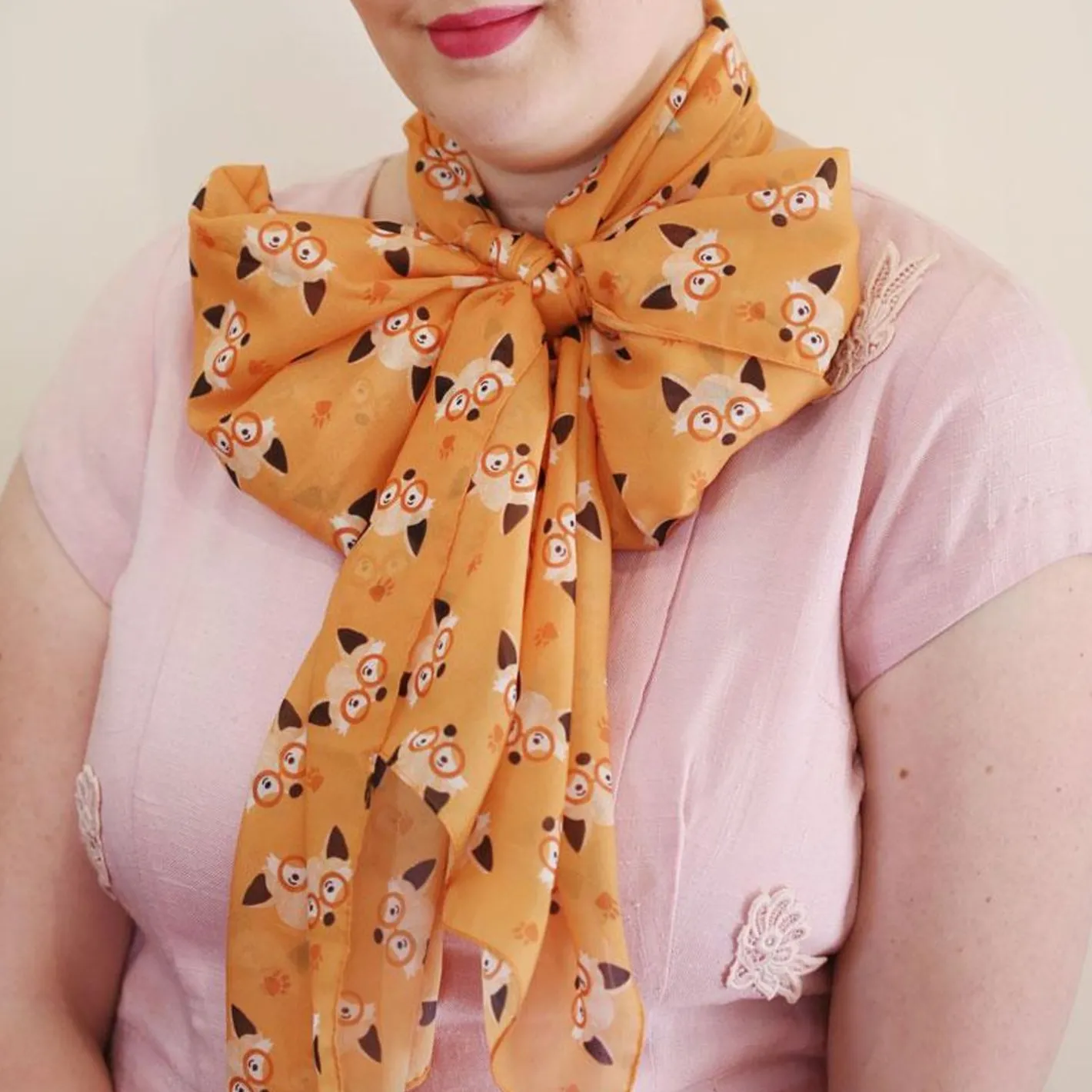 Erstwilder Oscar Wildenfox Large Neck Scarf^ Scarves