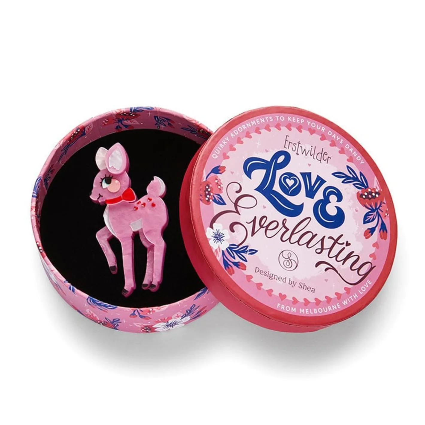 Erstwilder Our Deer Sweetheart Brooch^ Brooches