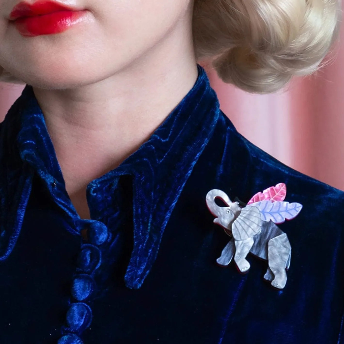 Erstwilder Pachyderm Dream Brooch^ Brooches