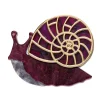 Erstwilder Painted Shell Brooch^ Brooches