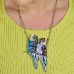 Erstwilder Pair O' Keets Necklace^ Necklaces