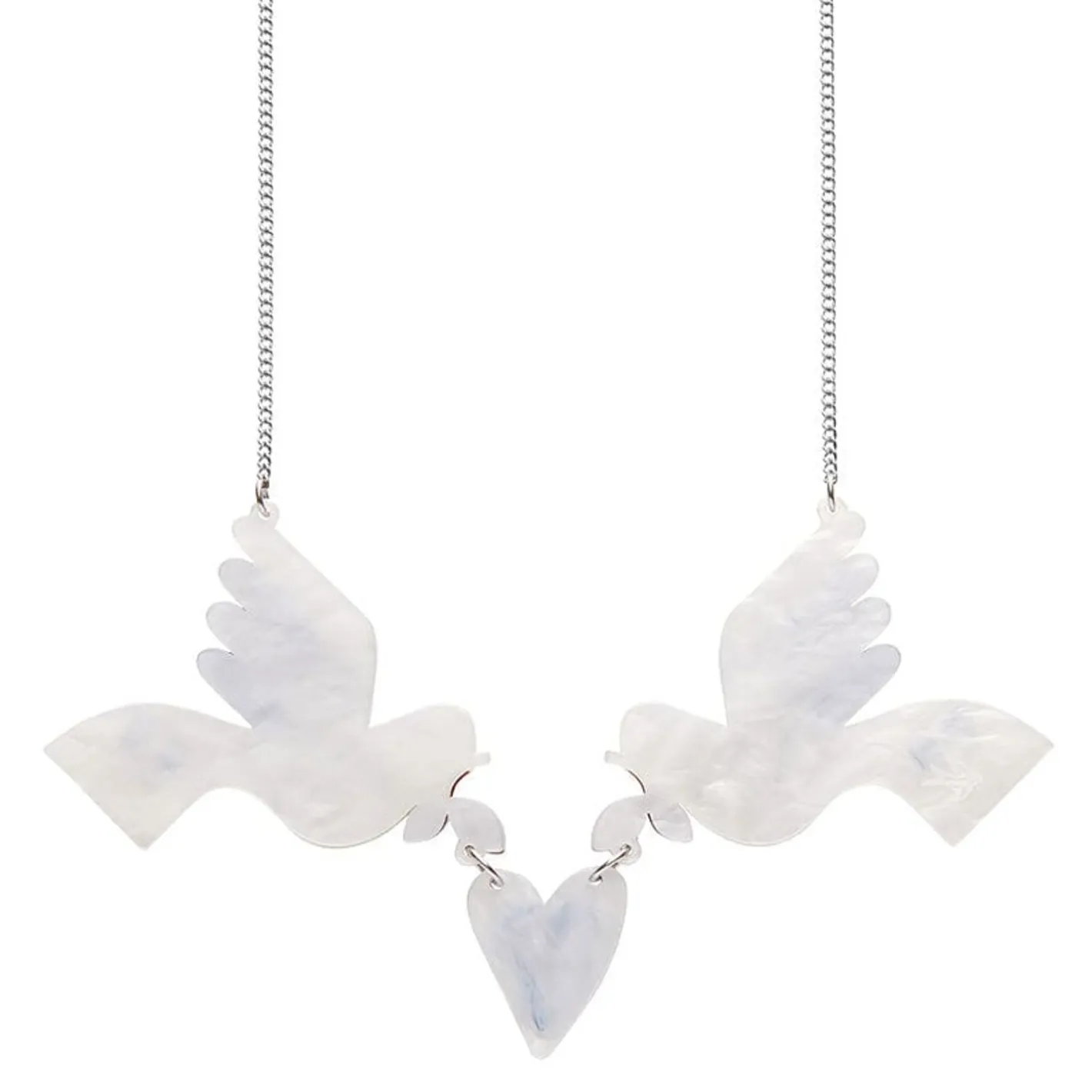 Erstwilder Peace & Love Necklace^ Necklaces