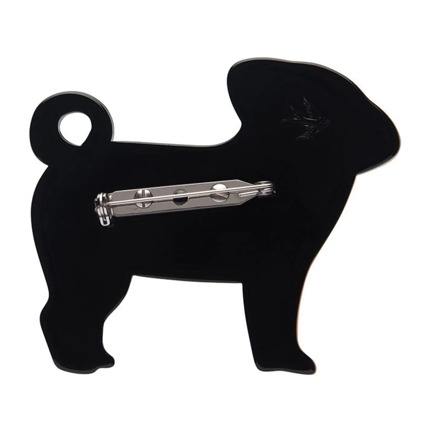 Erstwilder Pebbles The Progressive Pug Brooch^ Brooches