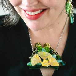 Erstwilder Perched Upon The Lilly Pillies Necklace^ Necklaces