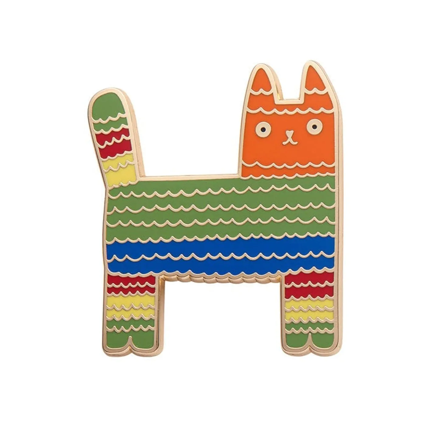 Erstwilder Pinata Cat Enamel Pin^ Enamel Pins