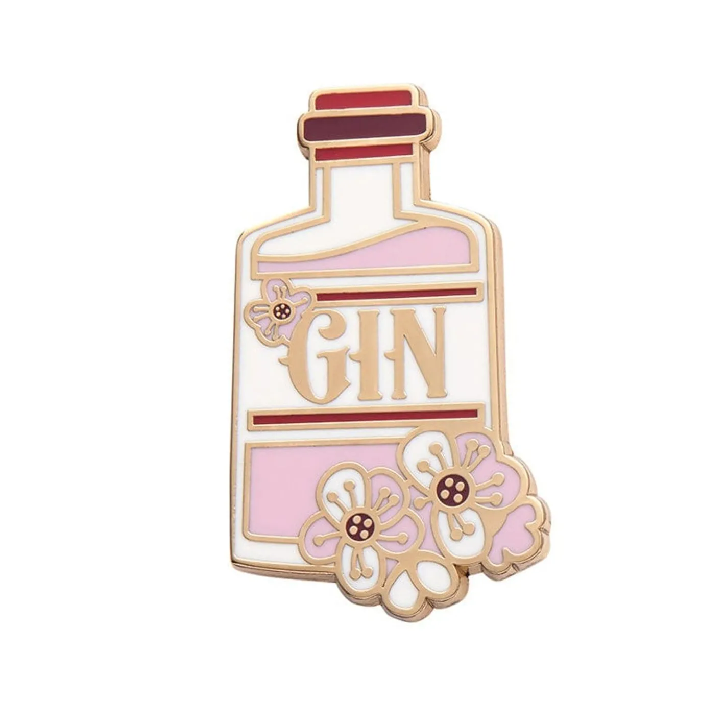Erstwilder Pink Gin Party Enamel Pin^ Enamel Pins