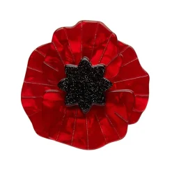 Erstwilder Poppy Field Brooch^ Brooches